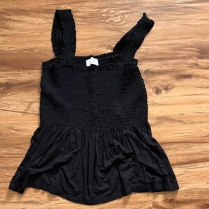 Pink Lily black tank top